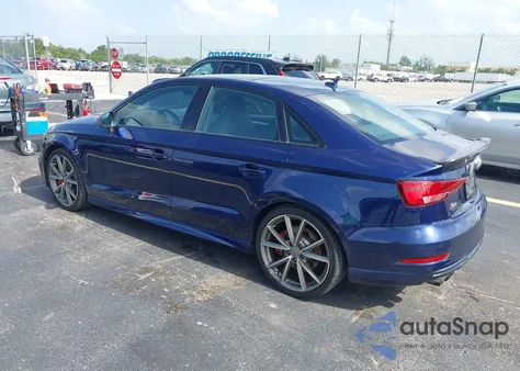 2018 Audi S3 2.0T Premium Plus/2.0T Tech Premium Plus из США, поврежденный, VIN WAUB1GFF6J1085879